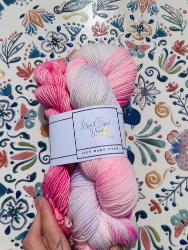 Hand dyes superwash sock 4ply - superwash,