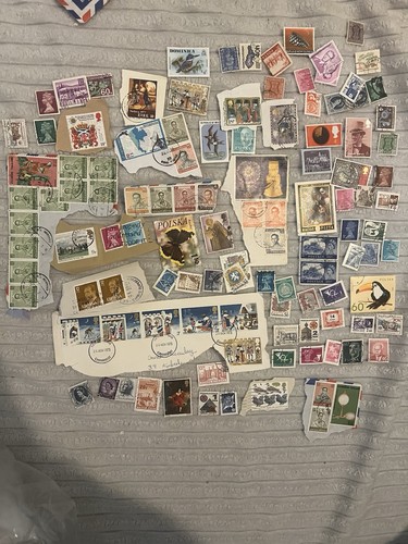 Mixed stamp collection - mixed,