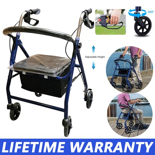 Foldable lightweight rollator - foldable,