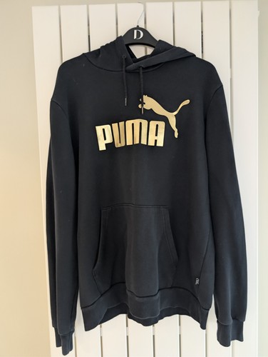 Puma hoodie size - puma, black