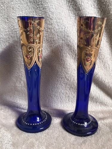 Vintage bohemian cobalt - bohemian, blue