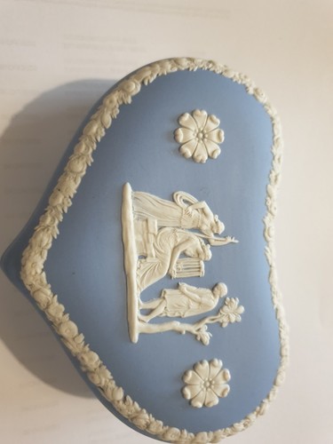 Vintage wedgwood blue and - blue,