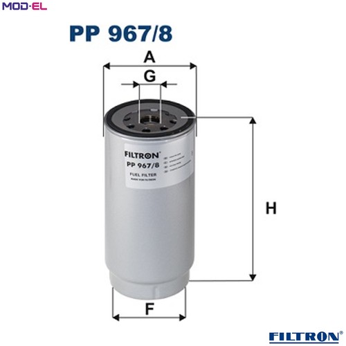 Fuel filter 967 for - fuel,