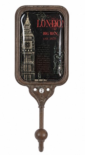 English wall hook shabby chic - wall,
