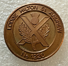 Scotland Masonic Token - Lodge Hilton St. Andrew No. 1220 - Scottish Penny Coin