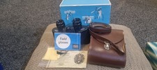 Carl Zeiss Jena Jenoptem 8x30W DDR Binoculars with Hard Case And Papers