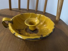 Vintage Enamel Yellow