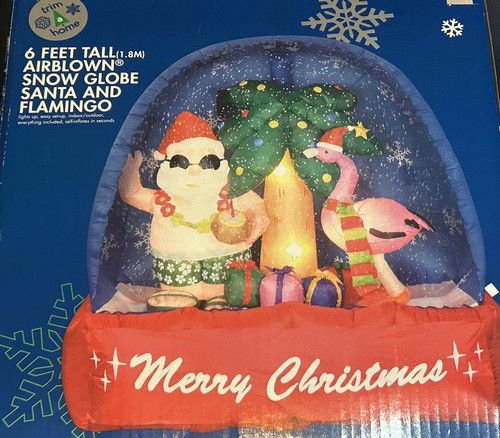 New gemmy santa - 6’,