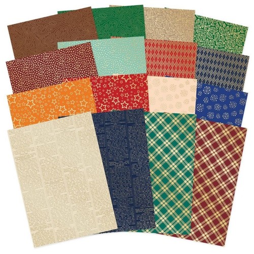 Hunkydory foiled edge - foiled, edge-to-edge