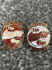 ASTON VILLA BADGES VINTAGE FOOTBALL BADGE