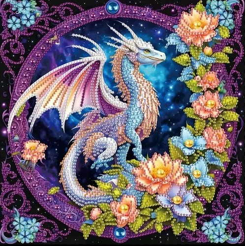 Diy floral chinese dragon - diy,