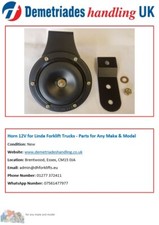 Horn 12V for Linde Forklift