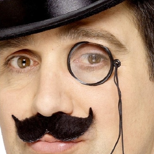 1920s fancy dress monocle - fancy, with