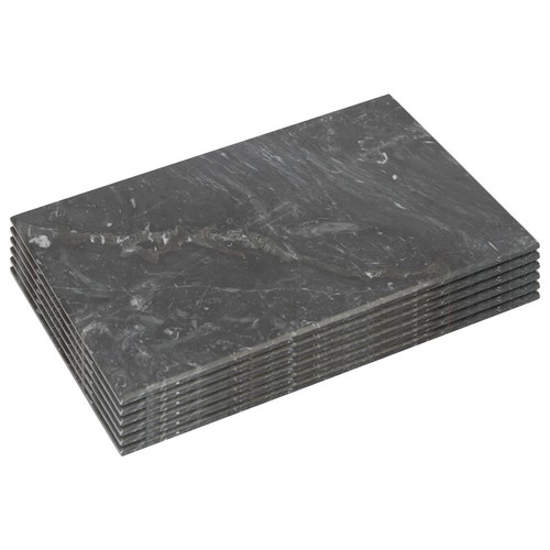 Marble placemats set 6 - of,