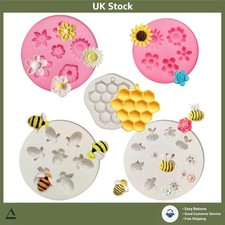 Honey Bee Flower Silicone