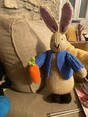 Hand knitted made beatrix - hand,