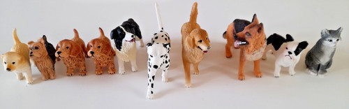 Schleich dogs and cat - schleich, a