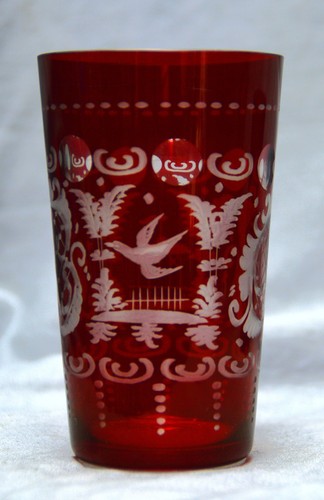 Ruby glass shot - ruby,