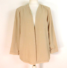 Vintage Cream Beaded Evening