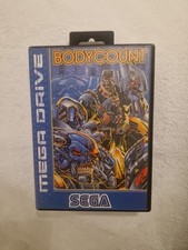 Bodycount Sega Megadrive Boxed and Complete  Pal Working Excellent Condition