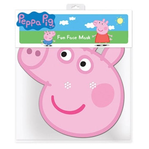 Peppa pig cardboard face mask - face,