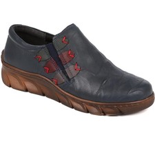 Loretta Leather Slip-On Shoes