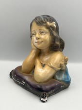Art Deco, Lady Bust, made by Country Corner, 21 cm high x 15 cm wide.