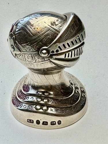 1876 hallmarked solid silver - hallmarked,