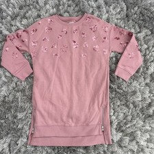 Next Girls Pink Jumper Dress