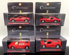 Ferrari Collezione Diecast Model Cars - Dino, 250GTO, 512TR & F50 - Boxed