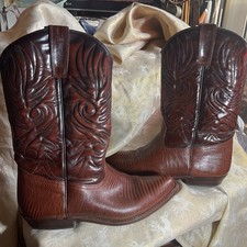 Sancho Brown Leather Stitched