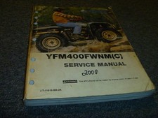 2000 Yamaha YFM400FWNM Big