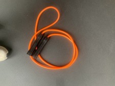 Rush Athletics Orange Legacy 400g Jump Rope, Approx 7.5ft In Length, Adjustable