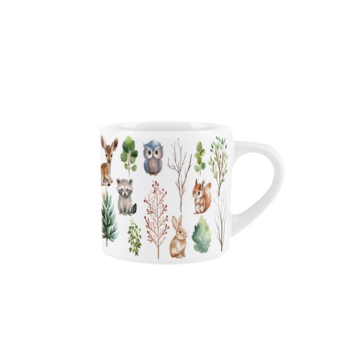 Woodland animals mug - animals, forest