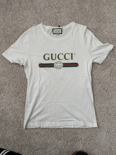 Gucci logo washed print - logo,