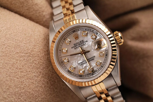 Rolex datejust white - rolex,