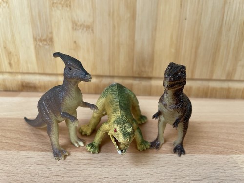 Dinosaur trio small plastic - small,