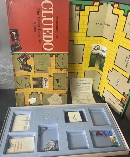 Cluedo board game - game, 1965