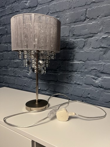 Next grey drum shade table - next,