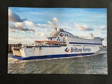 12x8 Print Brittany Ferries -