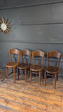 4x Antique Thonet Bentwood
