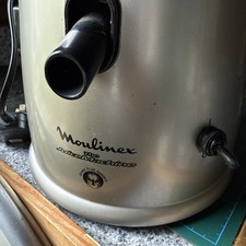 Moulinex JU500 Juicer 800W Excellent Condition Silver All Accessories & Manual