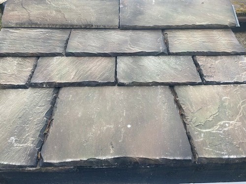 Natural stone roof - stone,