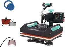 Multifunctional Heat Press Machine 5 in 1 Sublimation Printing Swing Away 360°