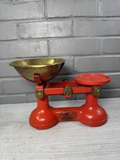 Vintage The Viking Weighing Scales Wolverhampton Cast Iron Brass