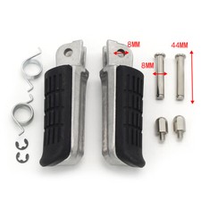 Front Footrest foot pegs/main step arm for Honda VT250 VTR1000F VFR1200X NT700