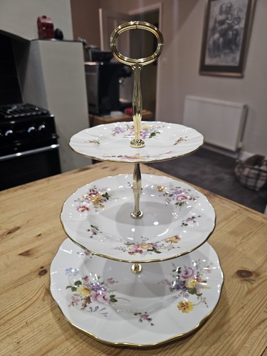 Royal crown derby three tier - three,