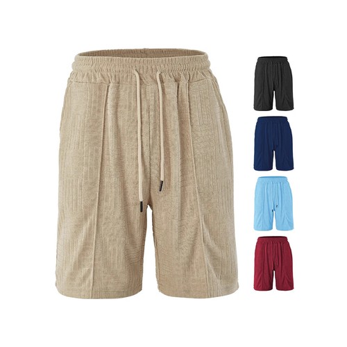 Men jacquard towel shorts - men's,