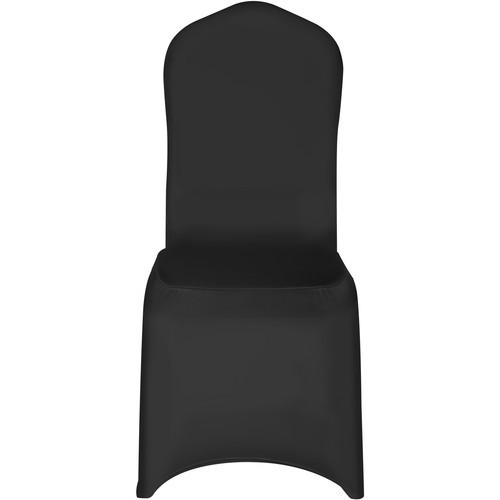 50pcs black stretch spandex - black,
