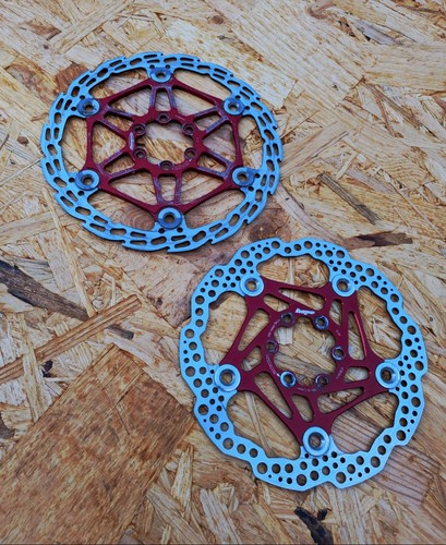 Hope floating disc rotors red - hope,